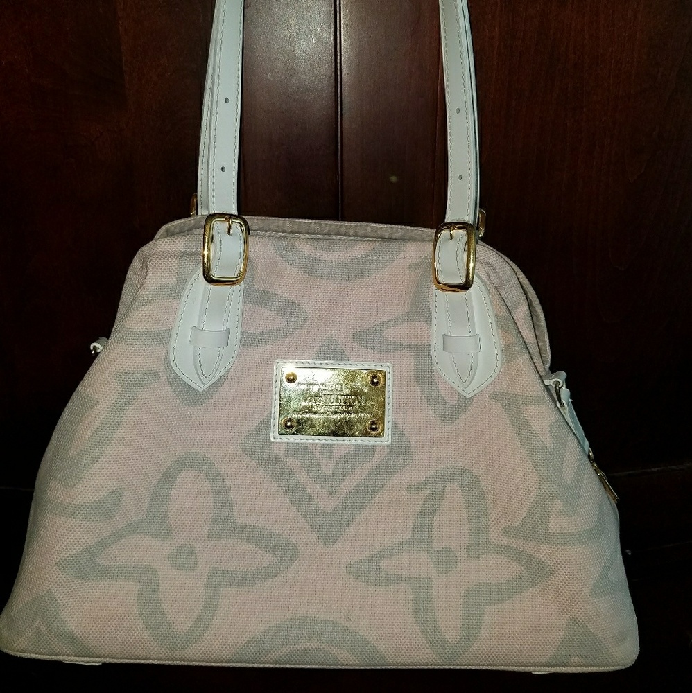 Louis Vuitton Tahitienne Canvas Tote bag in Pink
